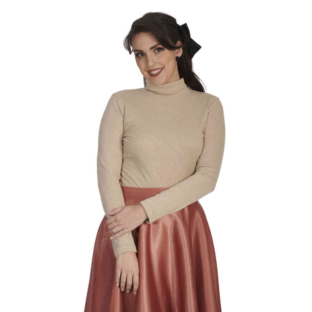 Banned - Opal Longsleeve top - Huidskleur
